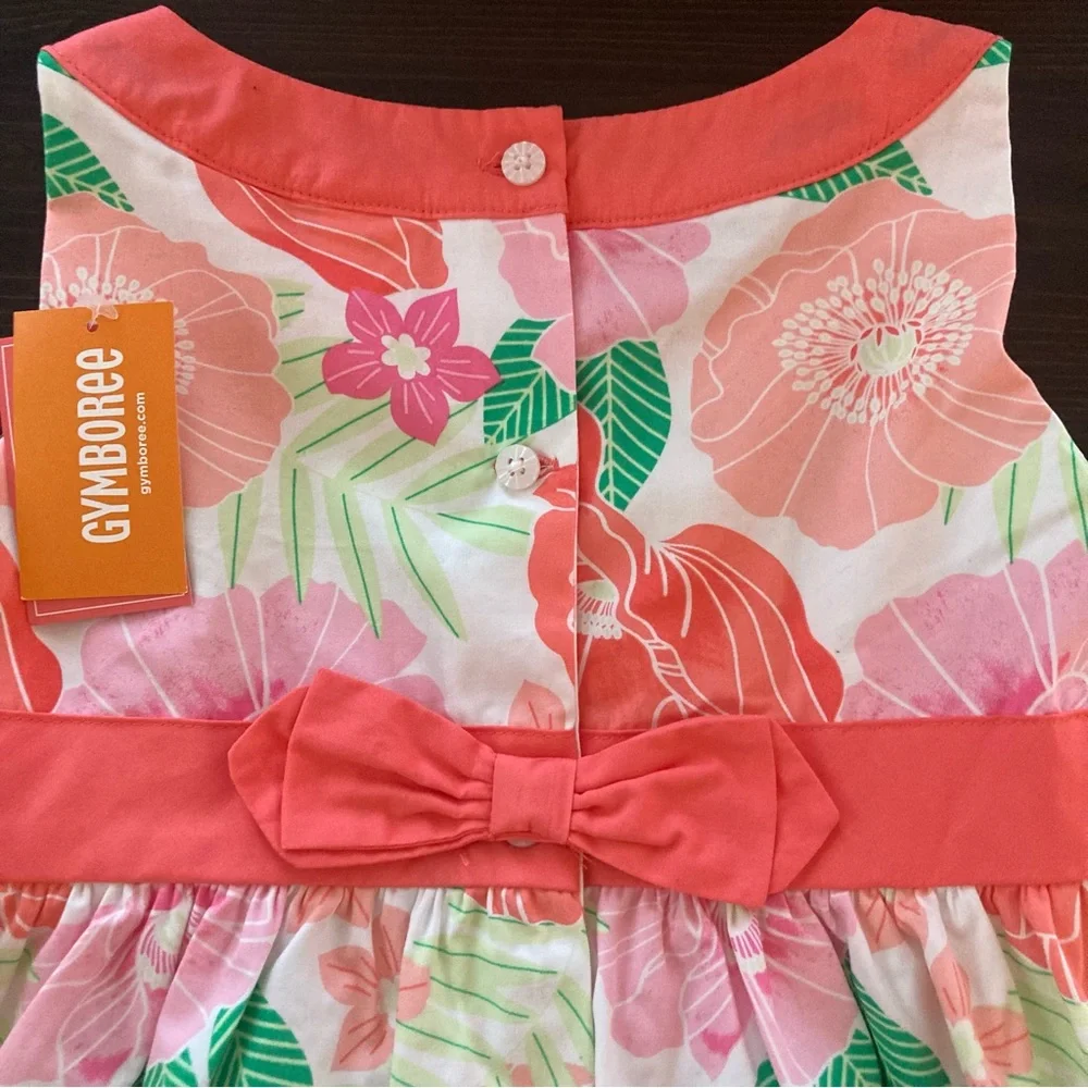 Gymboree Girls 7 Floral Dress Fairy Blossom Pink